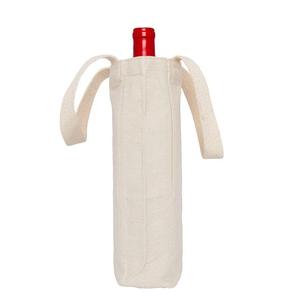 Fabrication en gros, personnalisation acceptée, logo personnalisé, sacs en toile de coton pour bouteilles de vin, OEM unique, avec logo imprimé personnalisé - Product Image 4