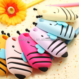 Đáng Yêu Bee Shape Tùy Chỉnh OEM Shape Cá Nhân Silicone Điện Thoại Trường Hợp, Điện Thoại Bìa - Product Image 2