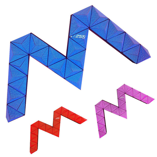 Creative LED Display Triangle LED Display Module Customized LED Display Screen