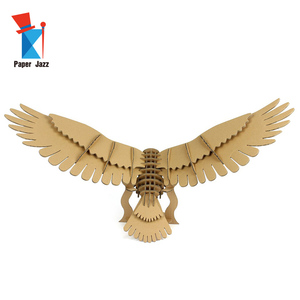 กระดาษแข็ง Art Jaw-Dropping <span class=keywords><strong>Eagle</strong></span> <span class=keywords><strong>Creation</strong></span> บ้านตกแต่งเครื่องประดับ