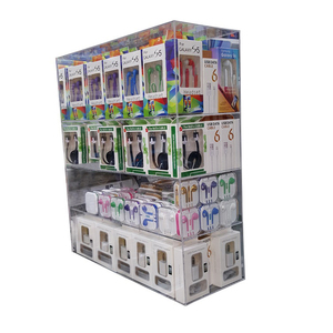 Acrylic Điện Thoại Di Động Phụ Kiện Truy Cập Cáp USB Hiển Thị/Bán Lẻ USB Charger Counter Acrylic Hiển Thị - Product Image 1