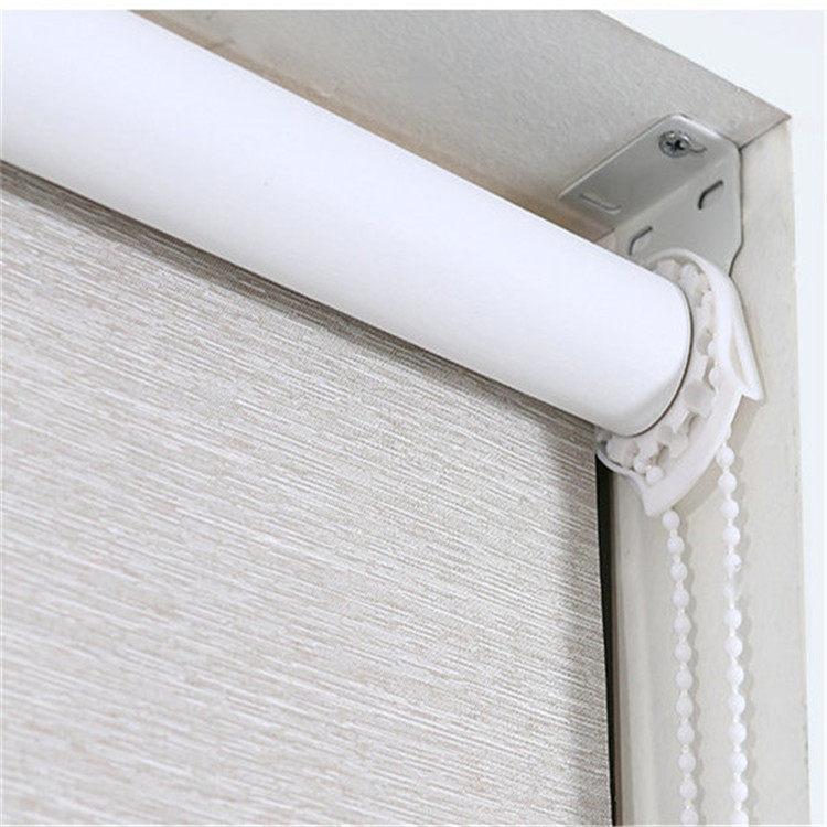 Светонепроницаемые роликовые шторы из льняной ткани, новый дизайн