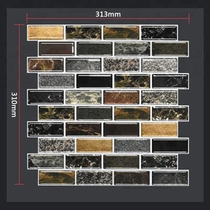 Idrinson Salle De Bains cuisine PET & PU carrelage home depot Autocollant - Product Image 1