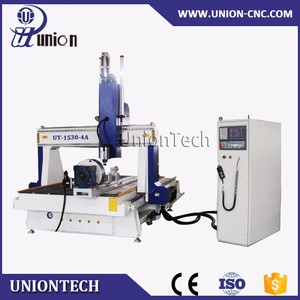 Nuevo tipo de metal cnc router 4 <span class=keywords><strong>eje</strong></span> máquina 3kw <span class=keywords><strong>1500</strong></span> <span class=keywords><strong>kg</strong></span> - Product Image 2