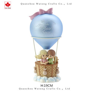 Figura de Resina de Globo Aerostático, Momentos Preciosos que Hacen que Mi Corazón se Eleva - Product Image 2
