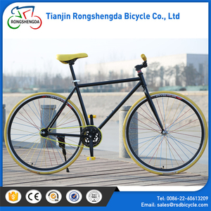 Land gear-productos para bicicleta de piñón fijo, cuadro de bicicleta en línea, 24 pulgadas, bicicleta fixie de una sola velocidad, china - Product Image 5