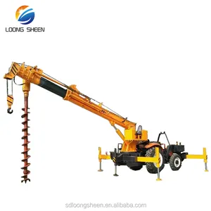 Chinese Lifting Gewicht 8 Ton Kraan Machine Met Vijzel