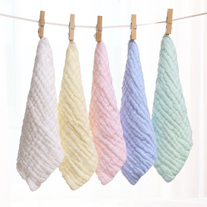 U-HomeTalk Débarbouillettes en mousseline UT-BJ005 pour bébé/Lingettes en mousseline naturelle pour bébé/Serviette douce pour nouveau-né et gant de toilette en mousseline - Product Image 3