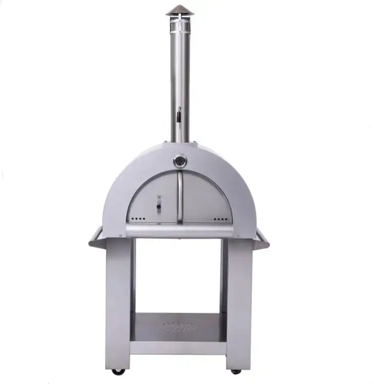 Деревянная каменная печь для пиццы для заднего двора