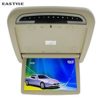 Monitor de Techo para Auto LCD Motorizado Abatible de 12.1 Pulgadas, Pantalla Superior para Reproductor de DVD, MP5, CD, USB, Tarjeta SD, Control Remoto