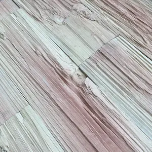 Interior Exterior 3d Wall Decorative Cladding Artificial Split Wood Grain Effect Panel Timber Look Tile