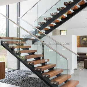 <span class=keywords><strong>Escalier</strong></span> suspendu en acier, plaque en acier dissimulée, <span class=keywords><strong>escalier</strong></span> <span class=keywords><strong>droit</strong></span> en <span class=keywords><strong>bois</strong></span>, <span class=keywords><strong>escalier</strong></span> à bon <span class=keywords><strong>prix</strong></span> - Product Image 3