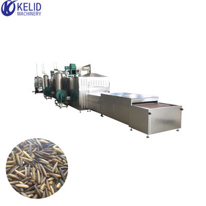 Máquina de Secado por Microondas de Banda Transportadora de 30KW para Mosca Soldado Negra - Product Image 2