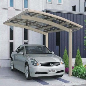 Abri de voiture en cantilever avec toit en polycarbonate, abris pour <span class=keywords><strong>voitures</strong></span>, tentes de stationnement - Product Image 2