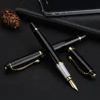 High quality metal black color fountain pen from Guangzhou