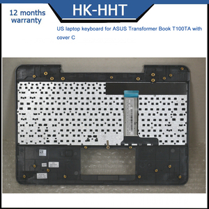 HK-HHT คีย์บอร์ดแล็ปท็อป US สำหรับ <span class=keywords><strong>Asus</strong></span> Transformer <span class=keywords><strong>Book</strong></span> <span class=keywords><strong>T100TA</strong></span> พร้อมปก - Product Image 3