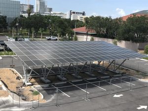 Nuevo Techo para Automóviles con Energía Solar con Planos de Diseño de Sistema de Estacionamiento Gratuito para Licitación - Product Image 2