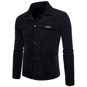 shopify Spring New Korean <strong>Mens</strong> Casual <strong>Jacket</strong> <strong>Corduroy</strong> Slim <strong>Jacket</strong> - Product Image 5