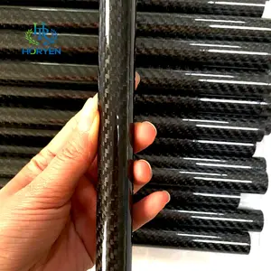 Top Kwaliteit Aangepaste 3K Carbon Fiber Buizen Vervaardigd In China