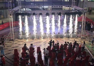 جهاز تشلُّع مع جهاز تحكم عن بعد ، DMX 650 واط ، ألعاب نارية باردة, لنافورة الزفاف ، معدات مسرح Pyro Flam ، ماكينة ألعاب نارية - Product Image 4