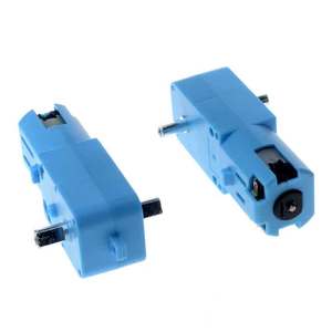 6V 110RPM Semimetallic <strong>Gears</strong> Double TT Motor Blue DC <strong>Gear</strong> Motor Gearbox <strong>for</strong> <strong>Robot</strong> Smart Car - Product Image 3