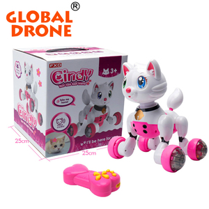 Fxd niño inteligente juguete <span class=keywords><strong>robot</strong></span> control de la voz cantando y bailando perro/gato Toy <span class=keywords><strong>robot</strong></span> electrónico perro de juguete - Product Image 6