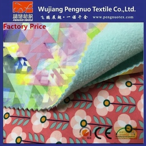 Vải Softshell Thiết Kế Khách Hàng Hoa Kỹ Thuật Số In 100% Polyester Mềm Vỏ Vải Vật Liệu Không Thấm Nước 2 Lớp Ngoại Quan - Product Image 6