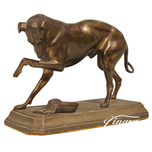 Statues de chiens lévriers en bronze de conception célèbre - Product Image 5