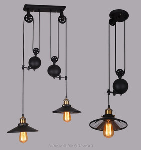 Simig ไฟอุตสาหกรรมสไตล์ลอฟท์,ไฟแบบห้อยทำจากเหล็กแนวเรโทรสำหรับห้องนอนร้านอาหารแนวอเมริกันในหมู่บ้าน - Product Image 6