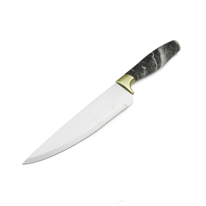 6Pcs <span class=keywords><strong>TPR</strong></span> कोटिंग संभाल रसोई के चाकू स्टेनलेस स्टील के चाकू ब्लॉक के साथ सेट