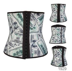 Nuevo estilo 100% de goma mujer faja 6 diseños cintura corsé entrenadores - Product Image 2