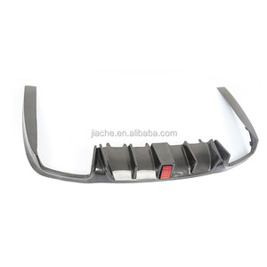 Para difusor de labio de parachoques trasero de fibra de carbono de <span class=keywords><strong>clase</strong></span> <span class=keywords><strong>E</strong></span> con luz para Benz W213 E200 E260 E300 E63 <span class=keywords><strong>AMG</strong></span> 2017 2018 2019 Kits de carrocería - Product Image 3