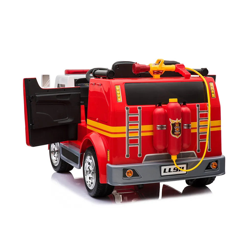 Lingli new design bbay rife truck style kids electrical car 12V/24V vehivle toy car toy fire truck