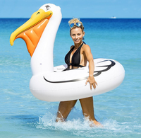 Toucan – radeau de piscine, piscine, salon, île, adultes, enfants, jouets de fête, amusant, plage, flotteur gonflable luxueux, flotteur de piscine flamant rose