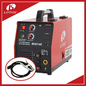 Lotos MIG140 chino precio CO2 soldadura SS hoja de aluminio 140 AMP estable MIG máquina con la antorcha libre - Product Image 3