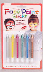 Leicht zu entfernen glow in <span class=keywords><strong>the</strong></span> dark gesicht malen für kinder - Product Image 4