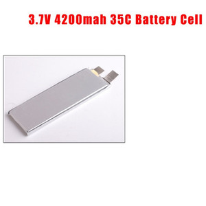 Nhà Máy OEM 3.7V 4200Mah 35C Max60C Có Thể Sạc Lại Pin Lipo Máy Bay Trực Thăng Máy Bay <span class=keywords><strong>Drone</strong></span> 1S Pin Di Động - Product Image 2