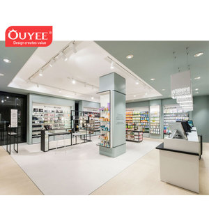 Comptoir de magasin médical moderne en MDF, équipement de <span class=keywords><strong>pharmacie</strong></span> - Product Image 6