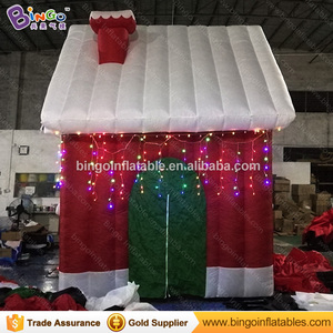 Finished happy Christmas inflatable santa tent the home the grotto - Product Image 4