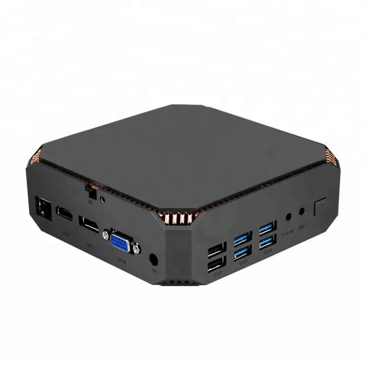 2021 Nieuwe Collectie Elebao Geavanceerde Game-speler CK2 Mini Pc Inte I3/I5/I7 Xpc Inte Hd Graphics 620 Pc Desktop CK2 Gaming Gamer Spelen