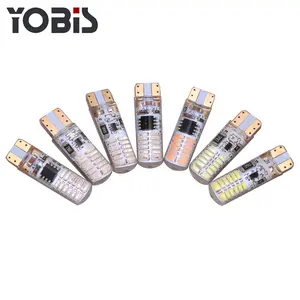 Yobis T10 elektronik flaş 194 W5W 24 V LED sabit parlak otomatik flaş ampuller çakarlı lamba araba için