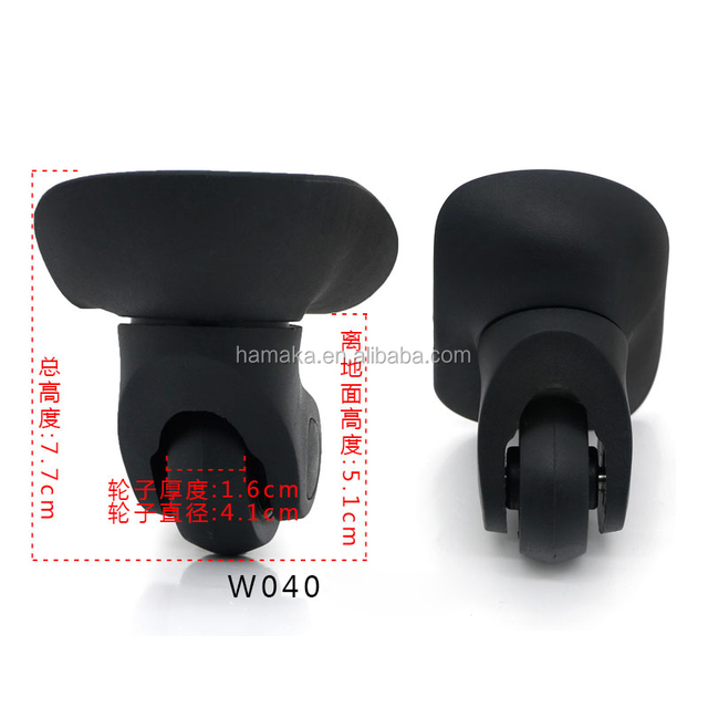 Suitcase Repair Bag Parts Spinner Wheels Swivel Casters Accessories  360 Replacement Luggage Wheels
