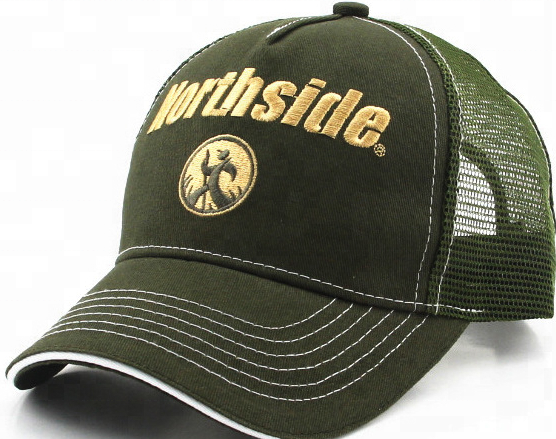 Спортивная сетчатая бейсболка с 6 панелями