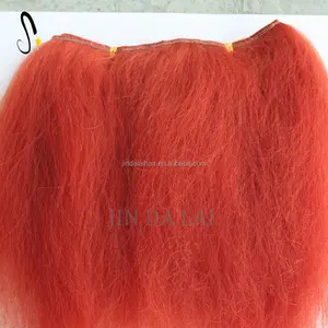 Fluffy doll hair Angola soft mohair material for dolly wigs and wefts