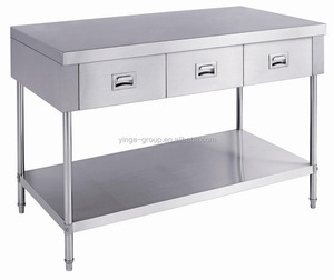 Restaurant cuisine bonne finition heavy duty bancs en acier inoxydable banc - Product Image 5