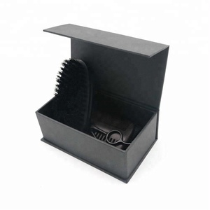 <span class=keywords><strong>Amazon</strong></span> Venta caliente de cerdas de jabalí <span class=keywords><strong>barba</strong></span> <span class=keywords><strong>cepillo</strong></span> y peine negro con tijeras de peluquero para la <span class=keywords><strong>barba</strong></span> Kit <span class=keywords><strong>barba</strong></span> - Product Image 4