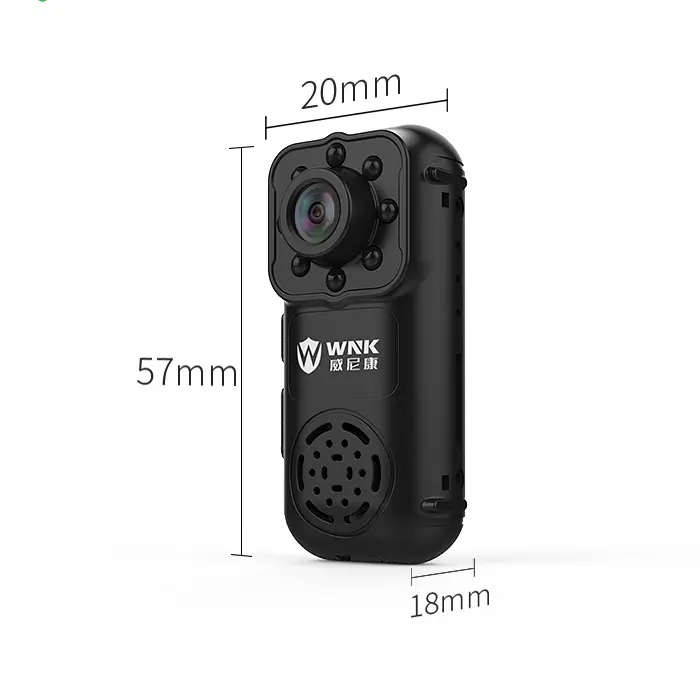 1080p wifi espião câmera escondida mini câmera gravador de vídeo com bateria embutida