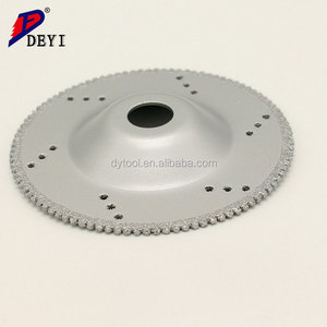 عجلة كأس جلخ الألماس 115 مم قرص قطع معدني جلخ متين للصقل والطلاء OEM للصقل والرخام - Product Image 5