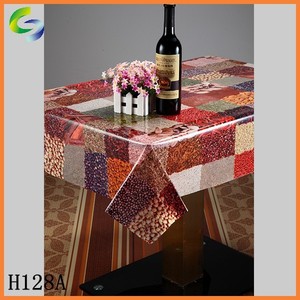 <span class=keywords><strong>las</strong></span> ventas caliente de plástico de lujo de pvc manteles para el hogar y <span class=keywords><strong>restaurante</strong></span> - Product Image 2