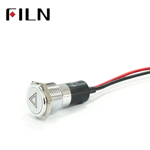 ไฟกันน้ำขนาด 16 มม. FILN 12V LED สำหรับรถยนต์ เรือ ไฟเตือน LED ไฟสัญญาณบนแผงหน้าปัด ไฟแสดงสถานะ - Product Image 4